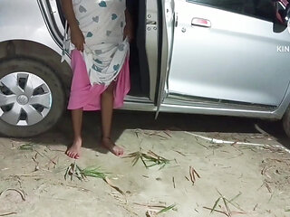 Season 161. open her clothes in car. boyfriend fucking him front of