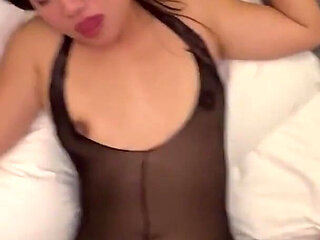 Petite Asian Lulu Wilds Tight Body & Pussy Drenched in Strangers Massive Cumshot Creampie Explosion!