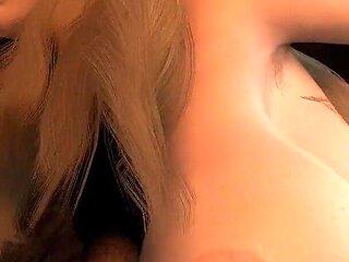 Hot Blonde Elf in a Goblin Gangbang