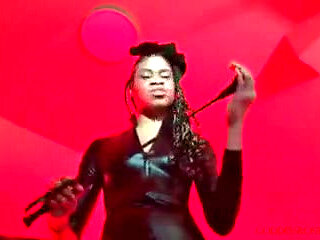 Beat Your Balls and Eat It - Ebony Femdom Goddess Rosie Reed CBT and Cum Eating Instruction Domination POV - Standard Definition