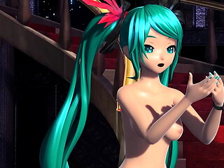 Hatsune Miku Cendrillon Nude Mod Big boobs