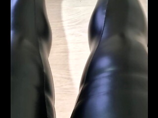 Leather pants