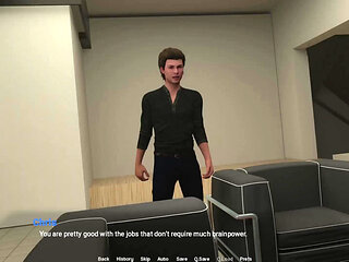 MILF Baddie Cheats in His Room - Away From Home - 3D Porn Gameplay