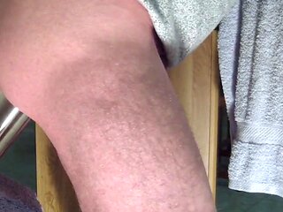 Hard Anal Workout with a Big Dildo - Gay Amateur Video