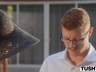 TUSHY Spoiled Brat Sophia Gets an Intense Anal Orgasm - Oliver Flynn