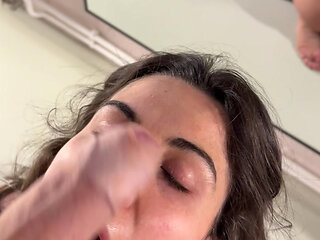 Let me suck the soul out of you and play with your cum
