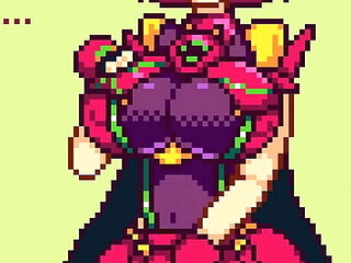 Horny Pyra From Xenoblade Wants Big Cock - Cowgirl POV Hentai