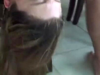 Kitchen fucked hotwife