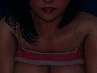 My Real Desire - Rin Gives Blowjob and Footjob in Alex's Dream Fantasy