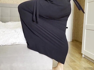 Arab Stepmom Really Wanted My Dick and Got It in Her Tight Wet Pussy