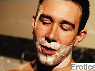 Sexy Couple Sensual Bathroom Fuck - EroticaX
