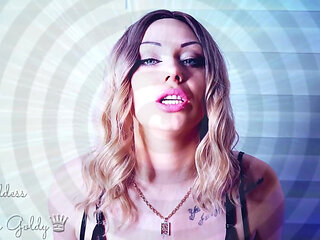 Mesmerizing Asmr & Eye Contact! From Human to Object Transformation! Your Goal Is to Jerk and Serve!