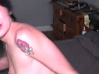 Neighbors Step-daughter Kitty Takes a Load