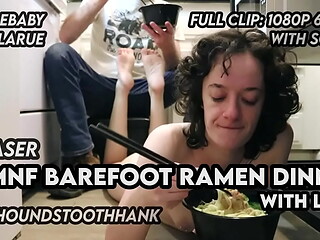 CMNF Barefoot Ramen Dinner with Lucy