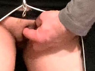 Perv Old Man Fingering Hot Babe in Public