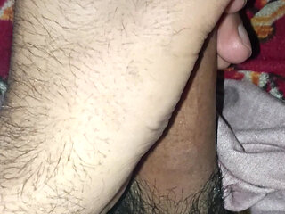 Pakistani boy handjob at night room