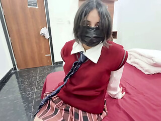 Take Teen Private School Girl to Hotel Room and Fuck Her