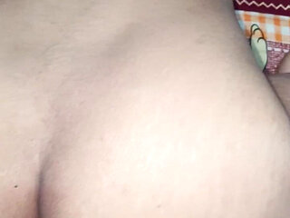 Landlady's Pink Pussy View and Nice Round Ass Fuck