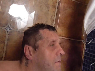 Cuckold humiliation by the hot tub