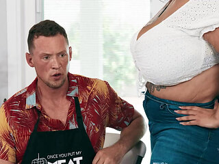 TRANS ANGELS - Busty Sofia Rose Gets Back At Her Man With Wild Titplay And Hard Sex With Jade Venus