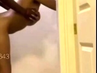 Hot Black Maid Does Some Webcam Black and Ebony