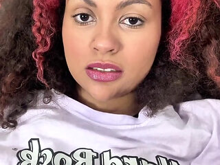 Curvy Latina Burping and Farting Big Thick Ass