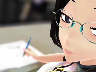 Handjob During the Lecture