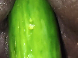 My Wife's Burst Due to Putting Cucumber Inside the