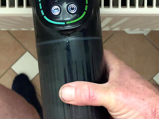 Masturbation cock jerking off with cumshot