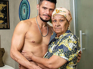 Real 72 Year Old BBW Stepmom Gets Rough Anal Fuck - Extreme Granny Ass