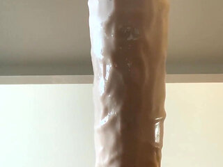 Dildo Goes Crazy in My Ass