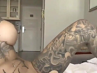 Johntronx - Tattooed Asian Goddess Rides My Dick Like a Pro