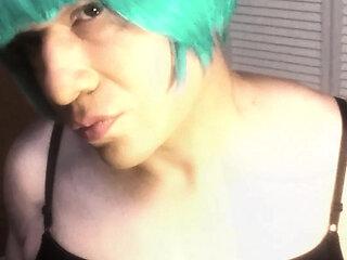 Sexy Sissy Slut Kandi Anal Play PMV