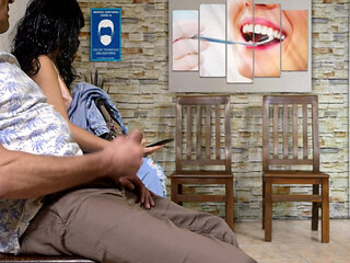 Stranger Masturbates Me in the Dentist's Waiting Room