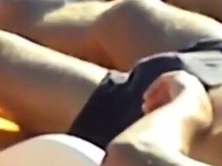 Daddies' Big Cocks Bulging in the Pool