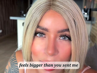 Tinder match ends in wild sex and cum on my tits - real amateur
