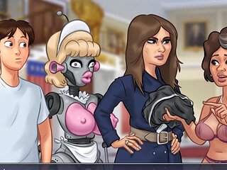 Hot Latina maid with a big ass and a wild milf vibe