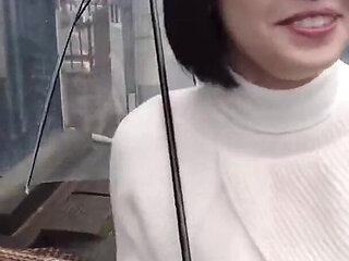 Sweet-glasses Tease on a Lazy Day Savoring Warm Drops in Endless Gulp Bliss -part.1