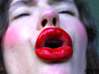 Beautiful Agony Red Lips