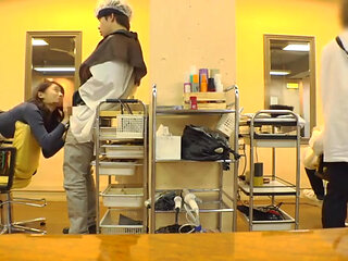 The Salon Where Eye Contact Never Stops