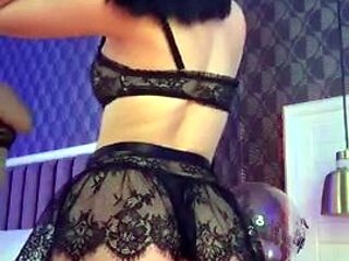 Amateur blondie solo anal masturbation
