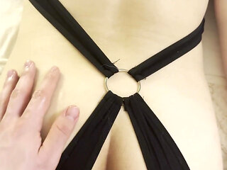 Asian Babe First Anal Experience While Using Vibrator, Double Orgasm