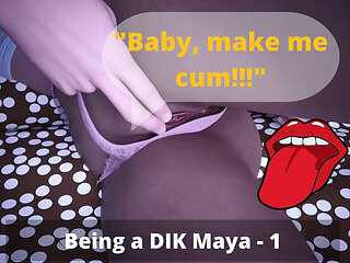 My pussy was rubbed by his gentlefingers Being a DIK Maya - Part 1