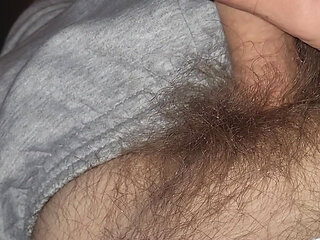 Playing with My Hairy Dick