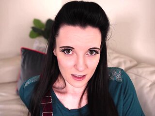 Ivy playing with her trimmed pussy in a solo vid