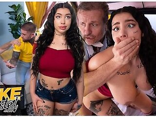 Dirty Yoga Teacher Creampies His Girlfriend In The Other Room