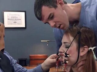 Beautiful BDSM anal action in gangbang: Blowjob, Fansly  Bondage Porn