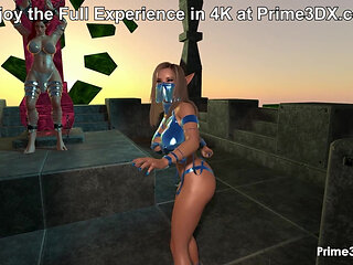 Futanari Bound Fantasy Animation by Prime3DX