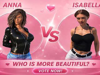 Anna vs Isabella . Who is more beautiful ? Vote.