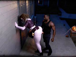 PAWG Zombie Receives a Vicious BBC Doggy Style